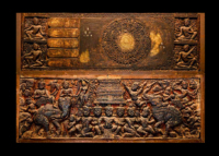 พระพุทธบาทไม้